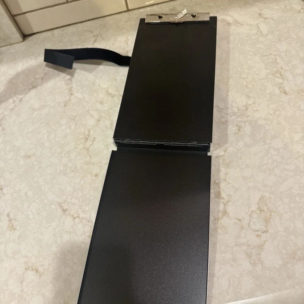 Saunders Cruiser Mate Aluminum Storage Clipboard - Black (21117)